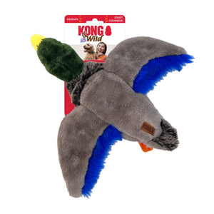Kong Wild Low Stuffing Mallard Duck Dog Toy Med