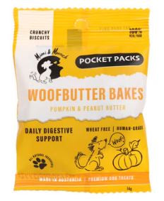 Mimi & Munch Pocket Packs Woofbutter Bakes 16g