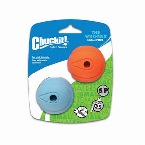 Chuckit! Whistler Ball 5cm (Small) - 2pk