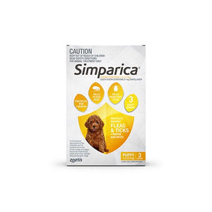 Simparica 1.3-2.5Kg 3Pack