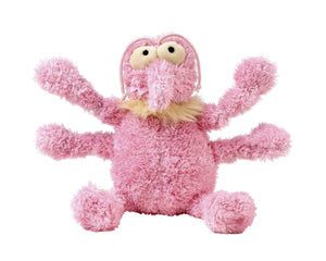 Fuzzyard Doy Toy Scratchette Flea Pink Lge