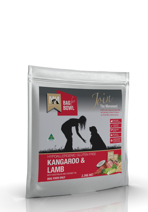 Mfm Dog Kangaroo Lamb Gluten Free Red 2.5Kg