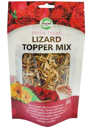Pisces Lizard Topper Mix 45g